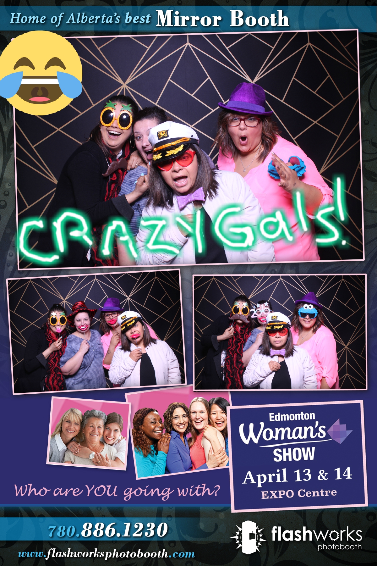Spring Edmonton Woman's Show 2019 | View more photos from the event at gallery.flashworksphotobooth.com/u/FlashworksPhotoboothInc/Spring-Edmonton-Womans-Show-2019